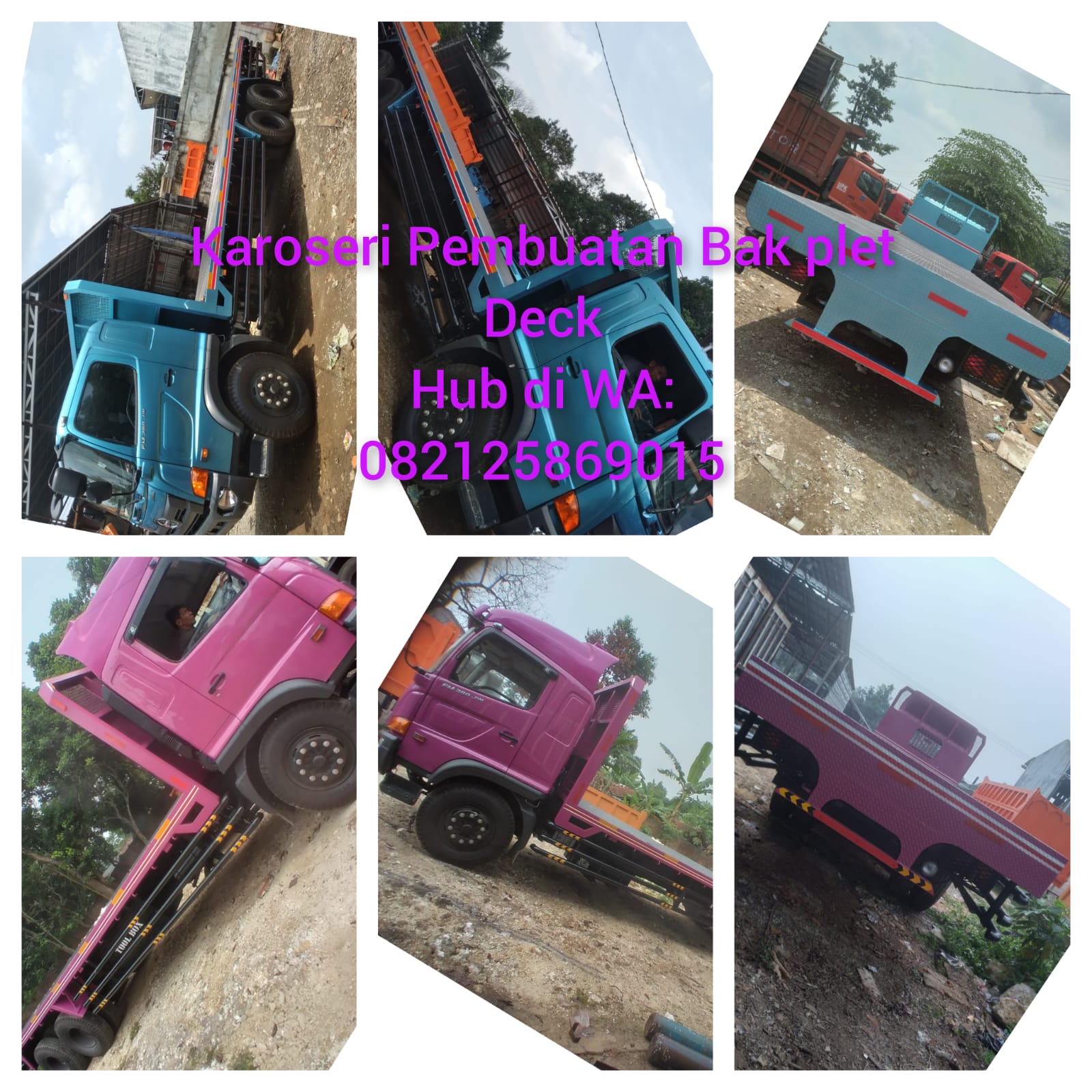 Karoseri Trailer + Box Besi 2