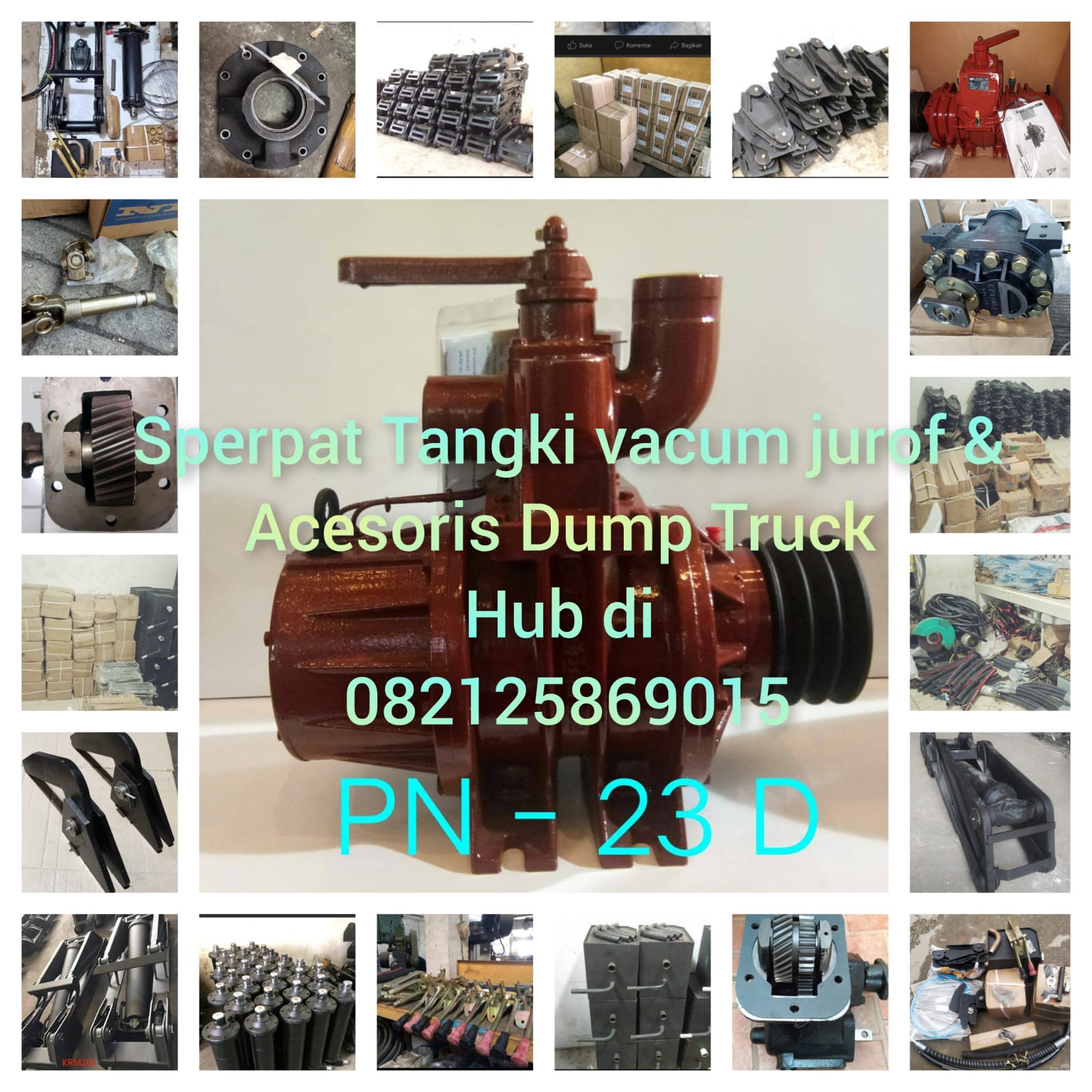 Spare Part Tanki Vacum Jurop